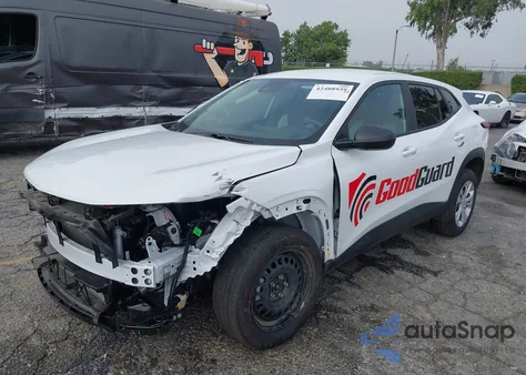 2025 Chevrolet Trax Fwd Ls from USA, damaged, VIN KL77LFEP8SC165064